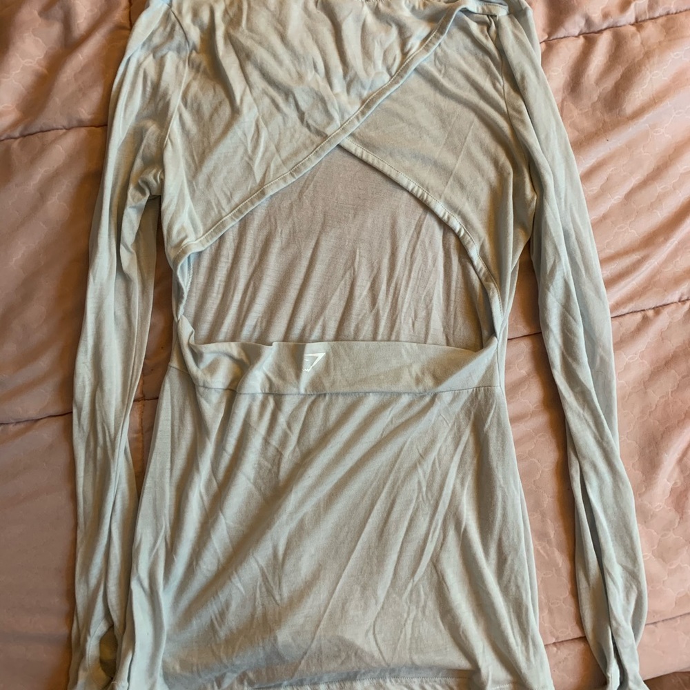 Gymshark open back long sleeve shirt